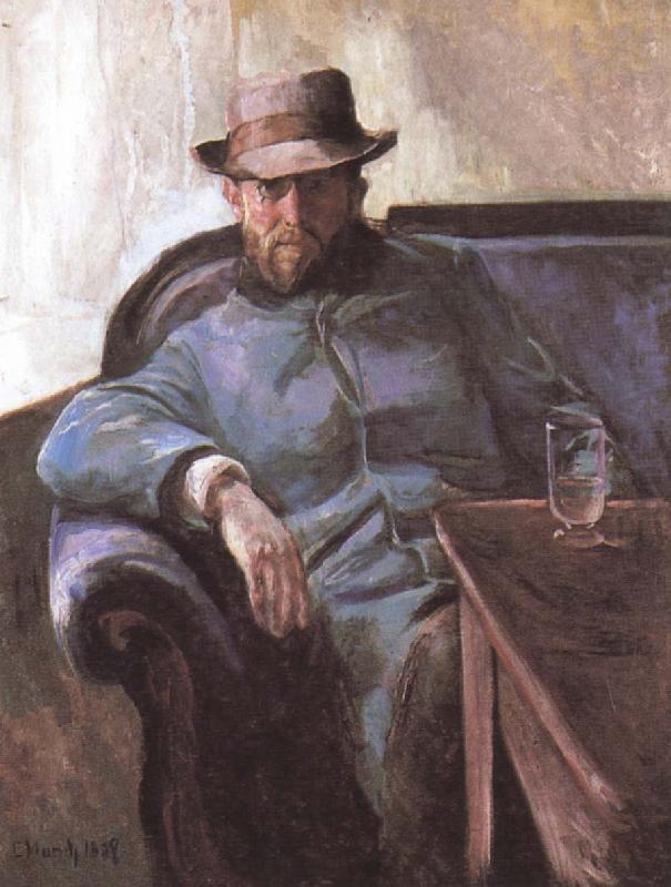 Edvard Munch Hans china oil painting image